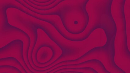 An abstract red pattern with a wave-like texture. The pattern is made of curved lines and circles that create a dynamic and visually appealing design.