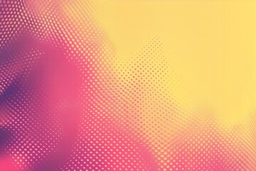 Abstract modern background gradient color. Yellow and pink gradient with halftone decoration.