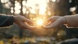 © iamtopkritsada - Healing energy flowing through hands over a person, natural therapy scene, 3D illustration