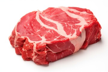 Canvas Print - Fresh raw Chuck Eye Roast Chuck Cut meat beef food.