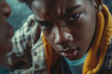 Poster - A person holds their phone close-up, focused on the screen