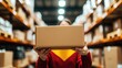 © RAT-GSJ - Person Holding an Empty Box in Warehouse Setting