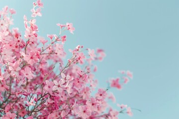 Poster - A bouquet of pink flowers arranged in a decorative vase