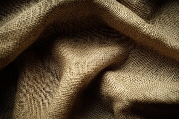 Poster - A detailed shot of a piece of cloth with intricate patterns and textures