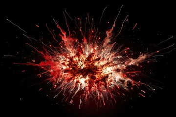 Sticker - Fireworks backgrounds nebula night.