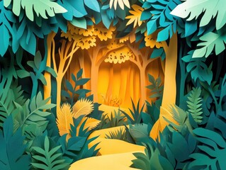 Wall Mural - Forest Path