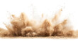 PNG Explosive sand dust cloud