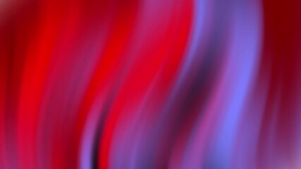 Wall Mural - Abstract red and purple gradient background with blurred wavy lines.
