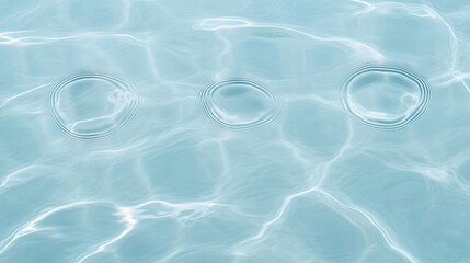 Abstract Water Ripples and Waves Texture   Blue Background