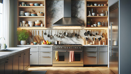 kitchen counter view