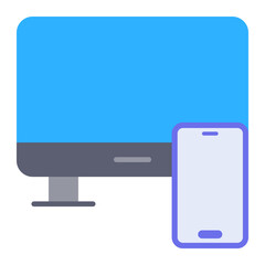 Sticker - Smart Tv Icon