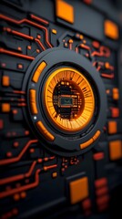 Poster - Innovative digital frontier showcasing dynamic neural topologies advanced data routing technologies and scientific holographic projections within a meticulously organized digital library framework