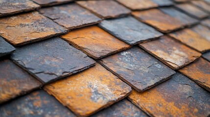 Asphalt shingles as flexible roofing materials designed for a durable roof cover