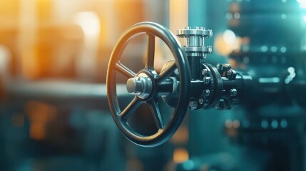 Poster - Industrial valve control and mechanism in modern engineering systems