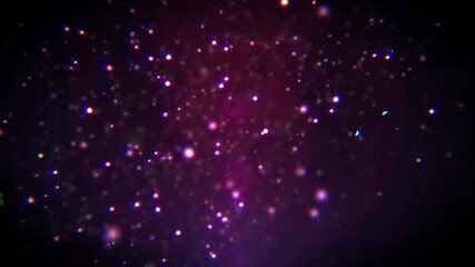 Wall Mural - abstract purple and pink glowing bokeh background with a blurred effect.