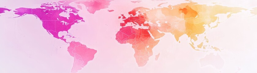  Exploring the vibrant colors of global diversity a visual journey through a colorful world map reflecting cultural variations and geographical richness