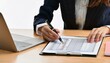 © l1gend - Data Analyst Woman Using Spreadsheet