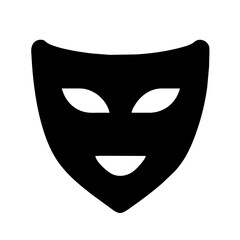 A Mask Icon Representing Safety and Protection