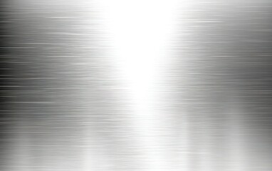 Poster - smooth metallic surface with a reflective sheen illuminated by bright light in a contemporary settin