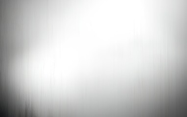 Poster - Smooth silver metallic surface with subtle texture illuminated by bright light from above