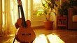 © Penatic Studio - Acoustic Guitar in a Sunlit Room