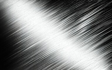 Poster - Abstract metallic texture featuring light reflections and brushed patterns creating a sleek and modern appearance