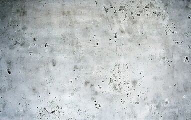 Poster - Concrete wall with texture and imperfections creating a raw, industrial aesthetic in a well-lit environment