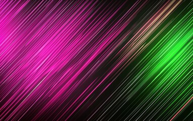 Poster - Colorful diagonal light streaks create an energetic abstract design on a dark background, perfect for creative projects