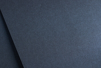 Aufkleber - Premium paper texture background. Clean abstract surface with luxury structure and elegant layers. Dark blue sheet backdrop, minimalist design with monochrome color and shadows.
