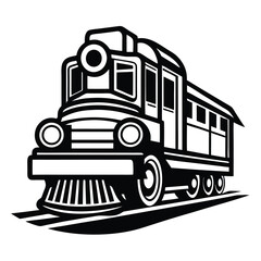 train vector design illustration on white background