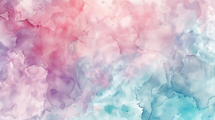 A gentle pastel background with a mix of light green, soft purple, and pale peach hues