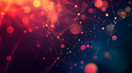 Wall Mural - Abstract science background. 