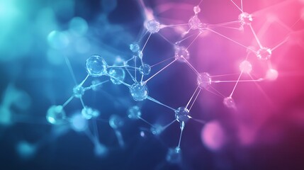 Wall Mural - Abstract science background. 