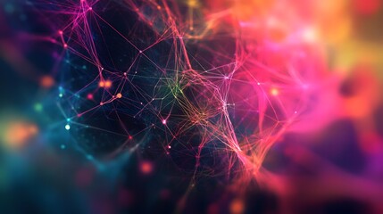 Wall Mural - Abstract science background. 