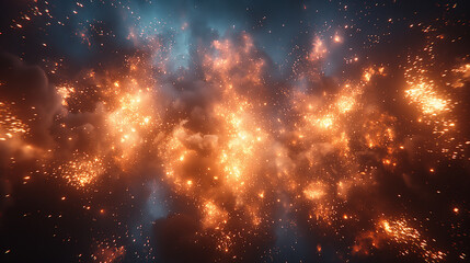 Wall Mural - space, nebula