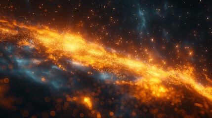 Wall Mural - background of space