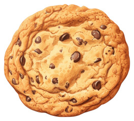 Wall Mural - png cookie food white background confectionery.