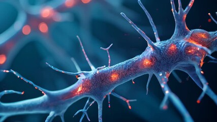 Poster - Witness a captivating journey through the complex and colorful world of neural networks as they spark with energy, showcasing connections that drive brain activity.