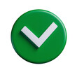 © Mustafa - Green check mark button symbolizing approval or confirmation
