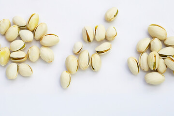 Wall Mural - Roasted salted pistachios, delicious snack