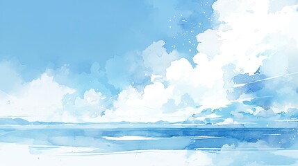 Poster - A tranquil seascape depicting gentle waves and a soft sun setting over the horizon, conveying a sense of peace and serenity during twilight hours