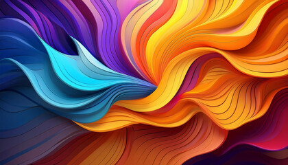 Colorful Patterns: Dynamic Abstract Wallpapers