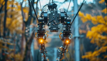 Poster - Advanced robotic inspection system with cutting-edge sensors