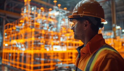 Poster - Innovative augmented reality interface enhancing construction processes