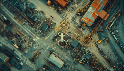 Poster - Autonomous drone conducting large-scale infrastructure surveying operations