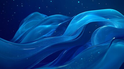 Abstract blue technology, business or science background. 