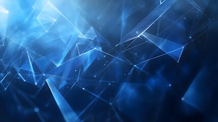 Abstract blue technology, business or science background. 