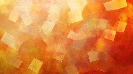 Poster - Abstract geometric mosaic graphics template featuring polygons and squares ideal as a backdrop for presentations and providing ample copy space