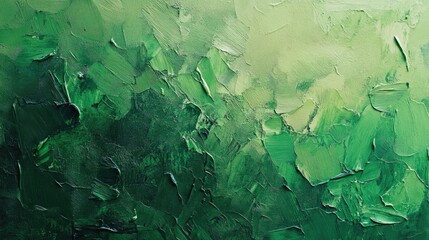 Poster - Abstract textured background featuring shades of green paint