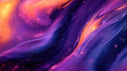 Poster - vibrant abstract background featuring a luminous gradient fusion